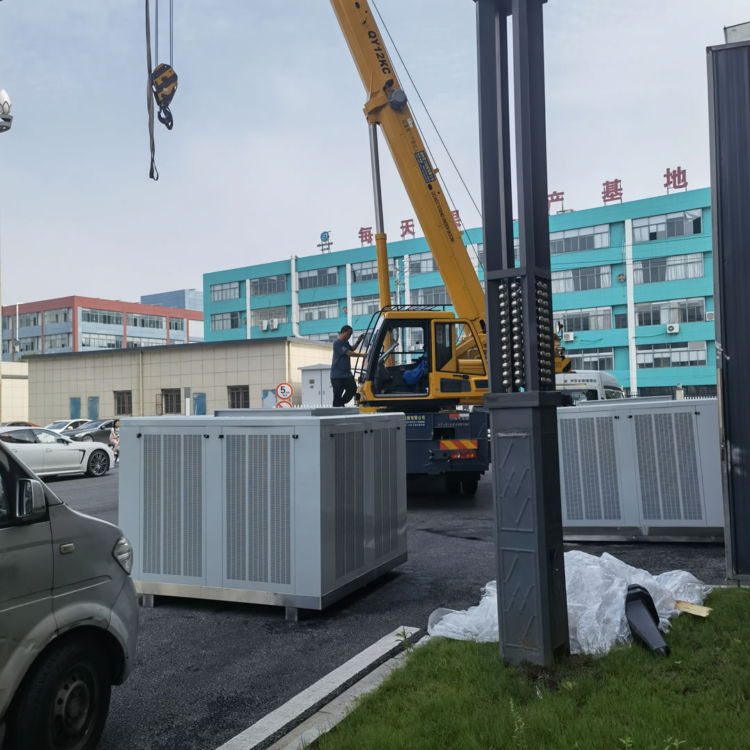 15kW渦輪離心冷風(fēng)機(jī)安裝案例
